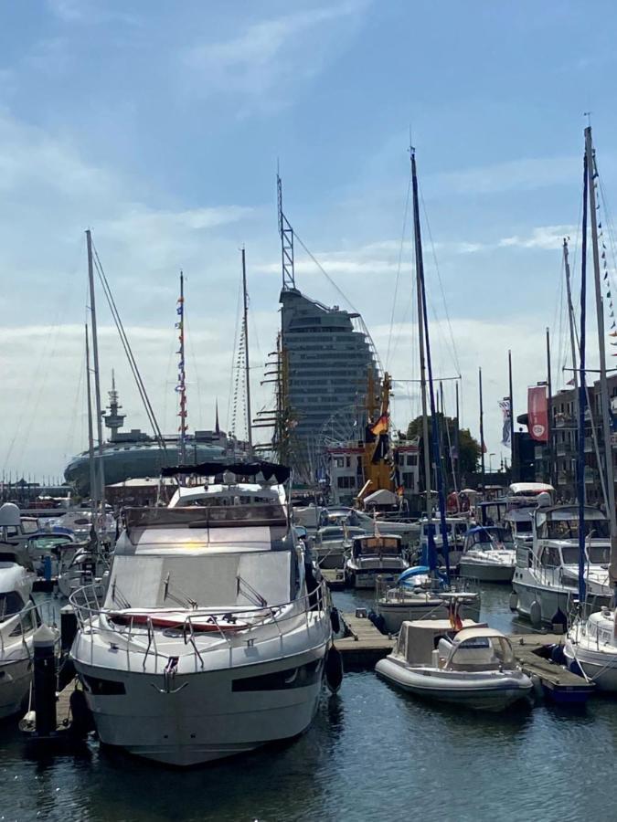 Ferienwohnung Weserblick Hundertwasser Bremerhaven Ngoại thất bức ảnh