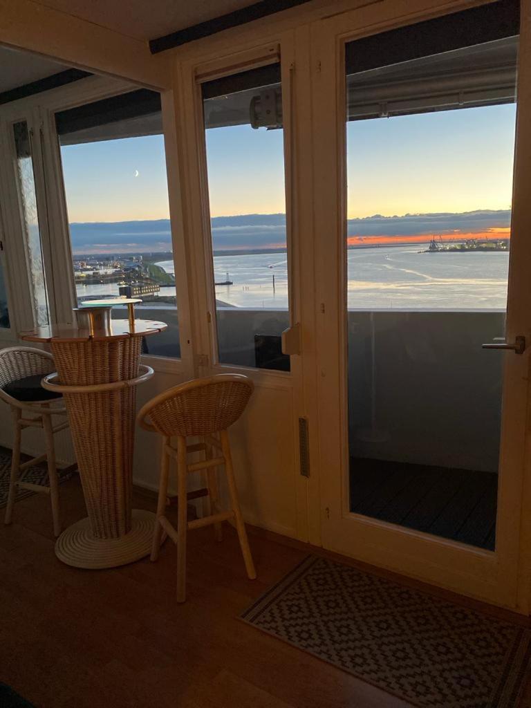 Ferienwohnung Weserblick Hundertwasser Bremerhaven Ngoại thất bức ảnh